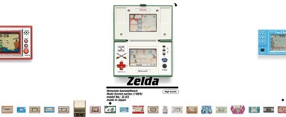 Pica Pic apporte des jeux électroniques portables classiques sur le Web pica pic zelda