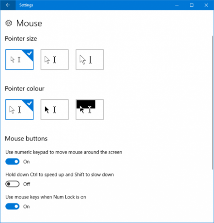 comment personnaliser la souris dans windows 10