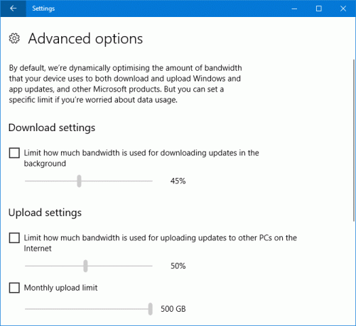 9 Nouvelles fonctionnalités des paramètres des paramètres de téléchargement de la mise à jour de Windows 10 Fall Creators